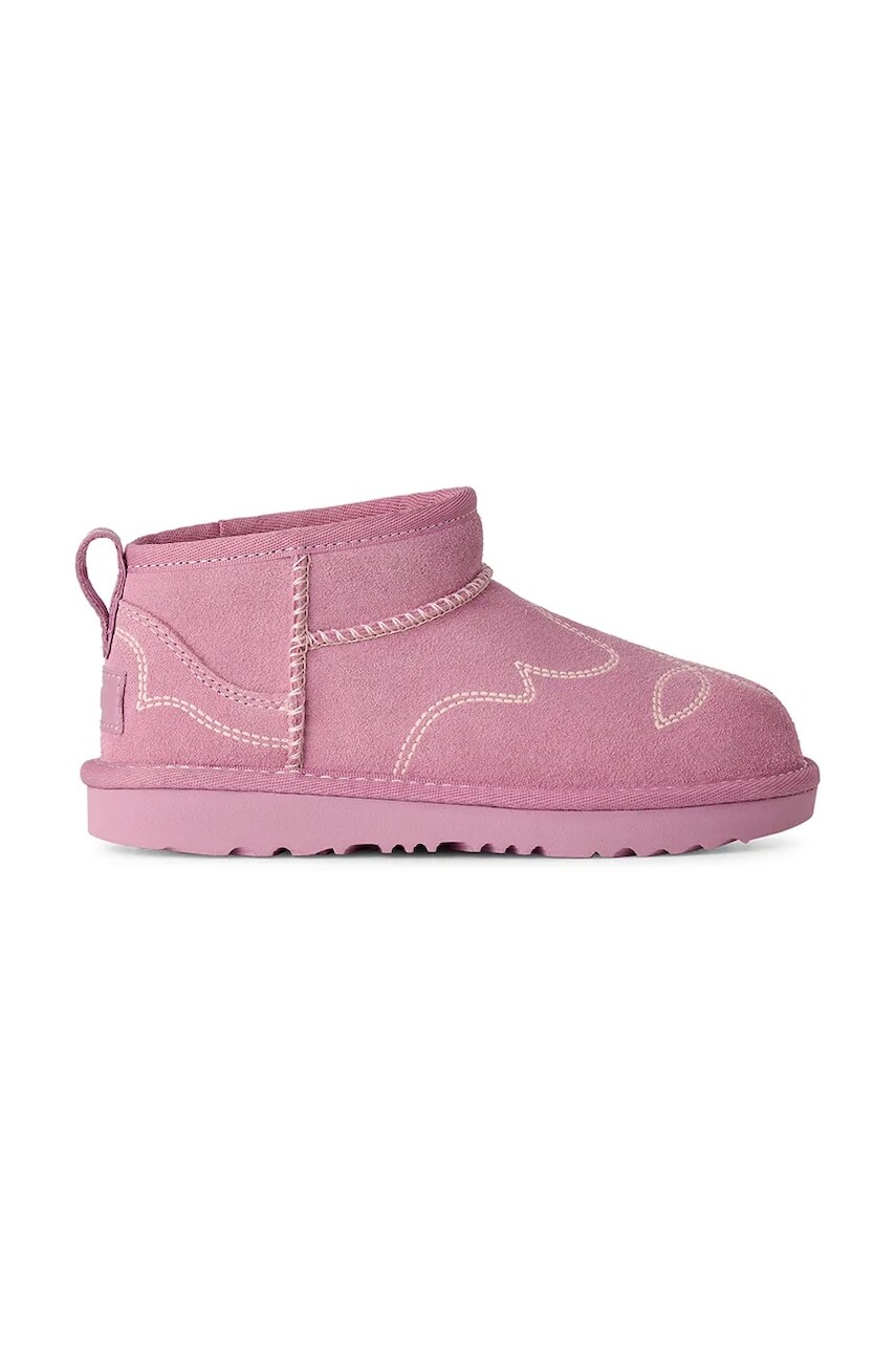UGG snehule detské semišové CLASSIC ULTRA MINWESTERN