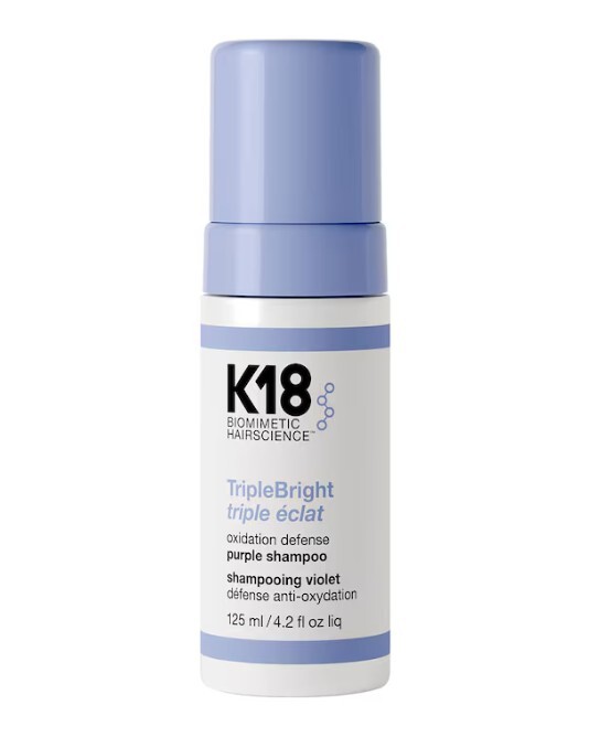 K18 Fialový antioxidačný šampón Triplebright Triple Eclat 125 ml