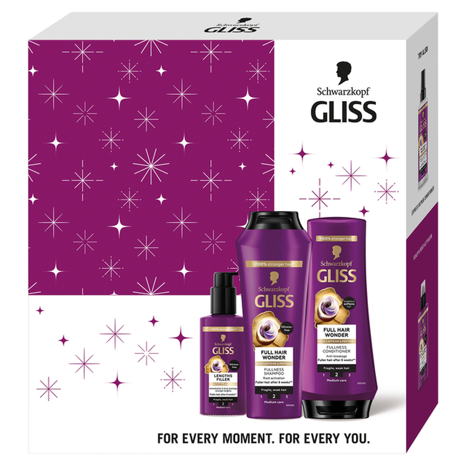 Gliss Kur Darčeková sada Full Hair Wonder Box