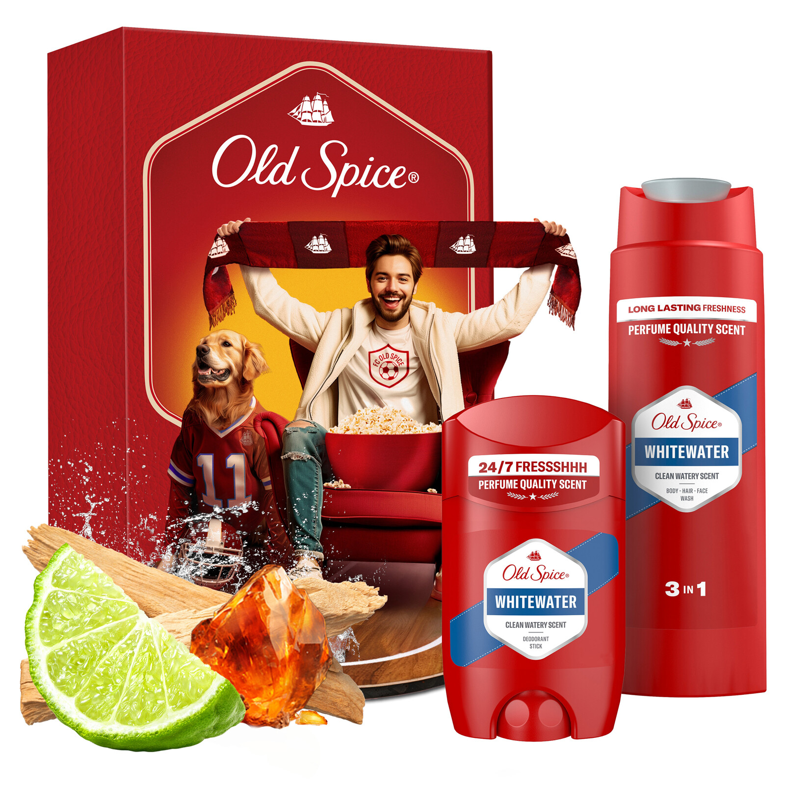 Old Spice Darčeková sada Whitewater Sportfan
