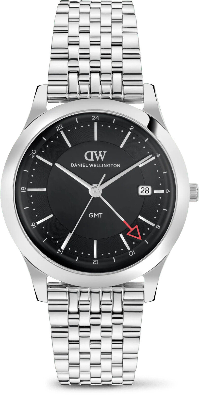 Daniel Wellington Pathfinder GMT 39 7-Link Black S DW00100978