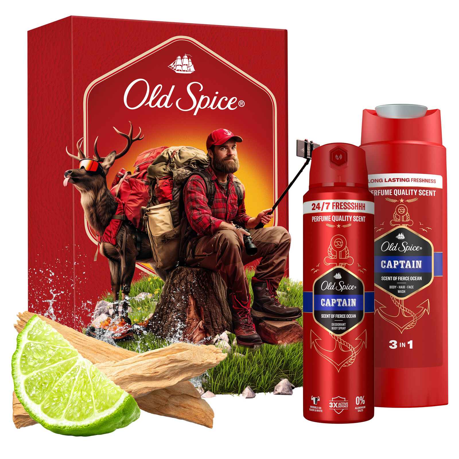Old Spice Darčeková sada Captain Outdoor Explorer