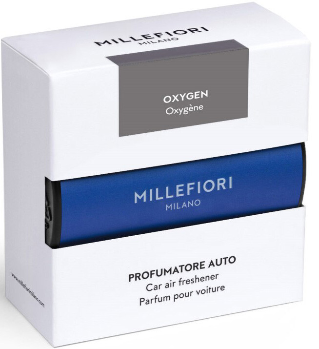 Millefiori Milano Vôňa do auta Classic/Oxygen - tmavo modrá