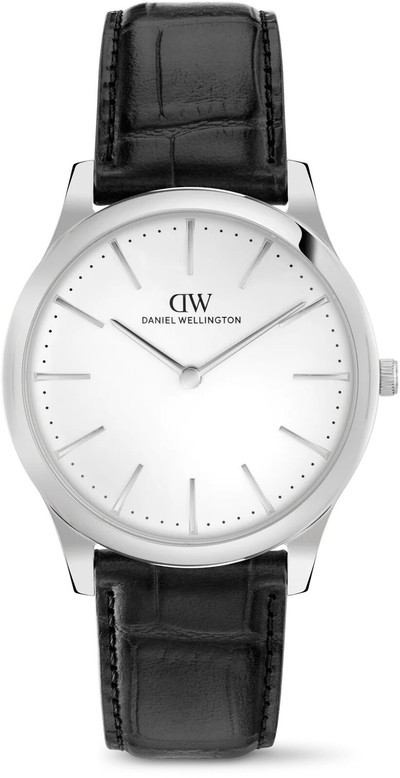 Daniel Wellington Pathfinder 39 Black-Croc Frost-White S DW00100980