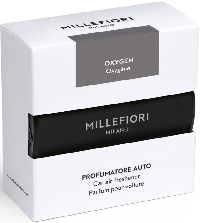 Millefiori Milano Vôňa do auta Classic Oxygen - čierna