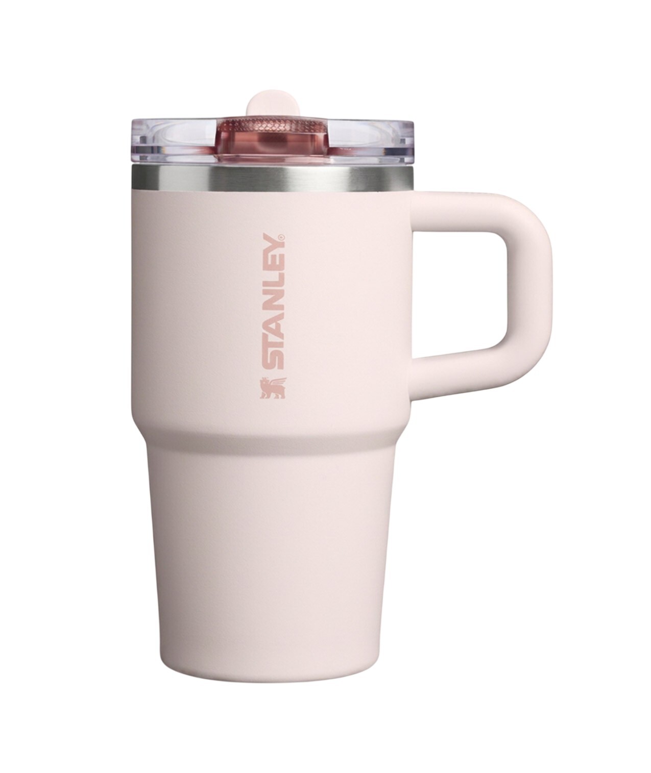 Stanley 1913 Nerezový termohrnček The Quencher Protour Flip Straw 600 ml Rose Quartz