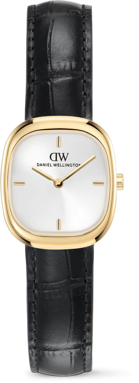 Daniel Wellington Corta 24x28 Black-Croc Black G DW00100995