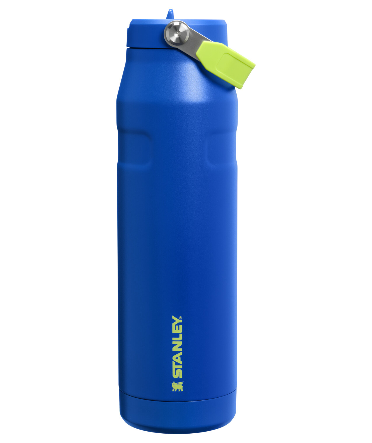 Stanley 1913 Termofľaša The IceFlow Bottle Flip Straw 1100 ml Cobalt Chartreuse
