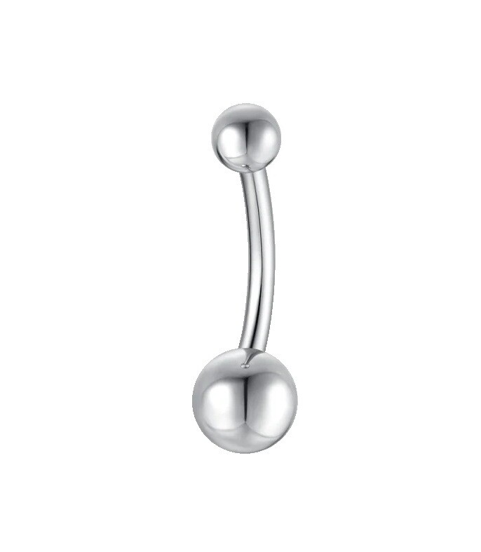 Luca Barra Oceľový piercing do pupku PR145