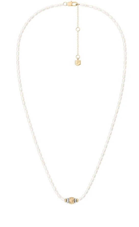Fossil Prekrásny perlový náhrdelník Harlow JF04992998