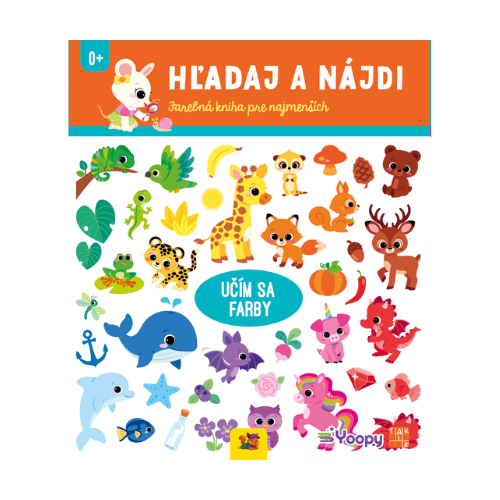 Hľadaj a nájdi - Farebná kniha pre najmenších