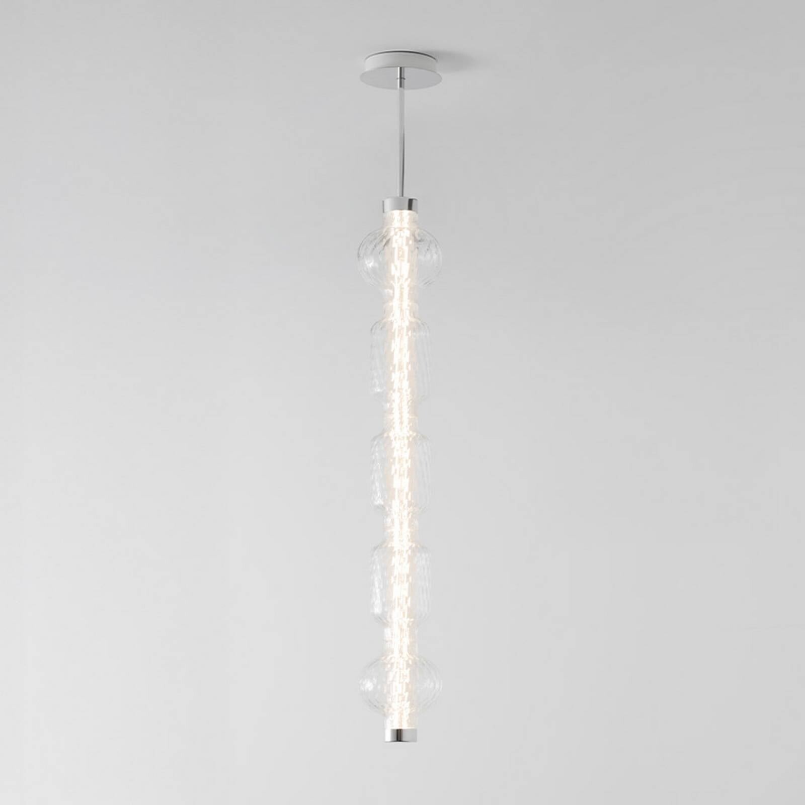 LED závesné svietidlo Artemide Alambicco Vertical App 123 cm 3 000 K