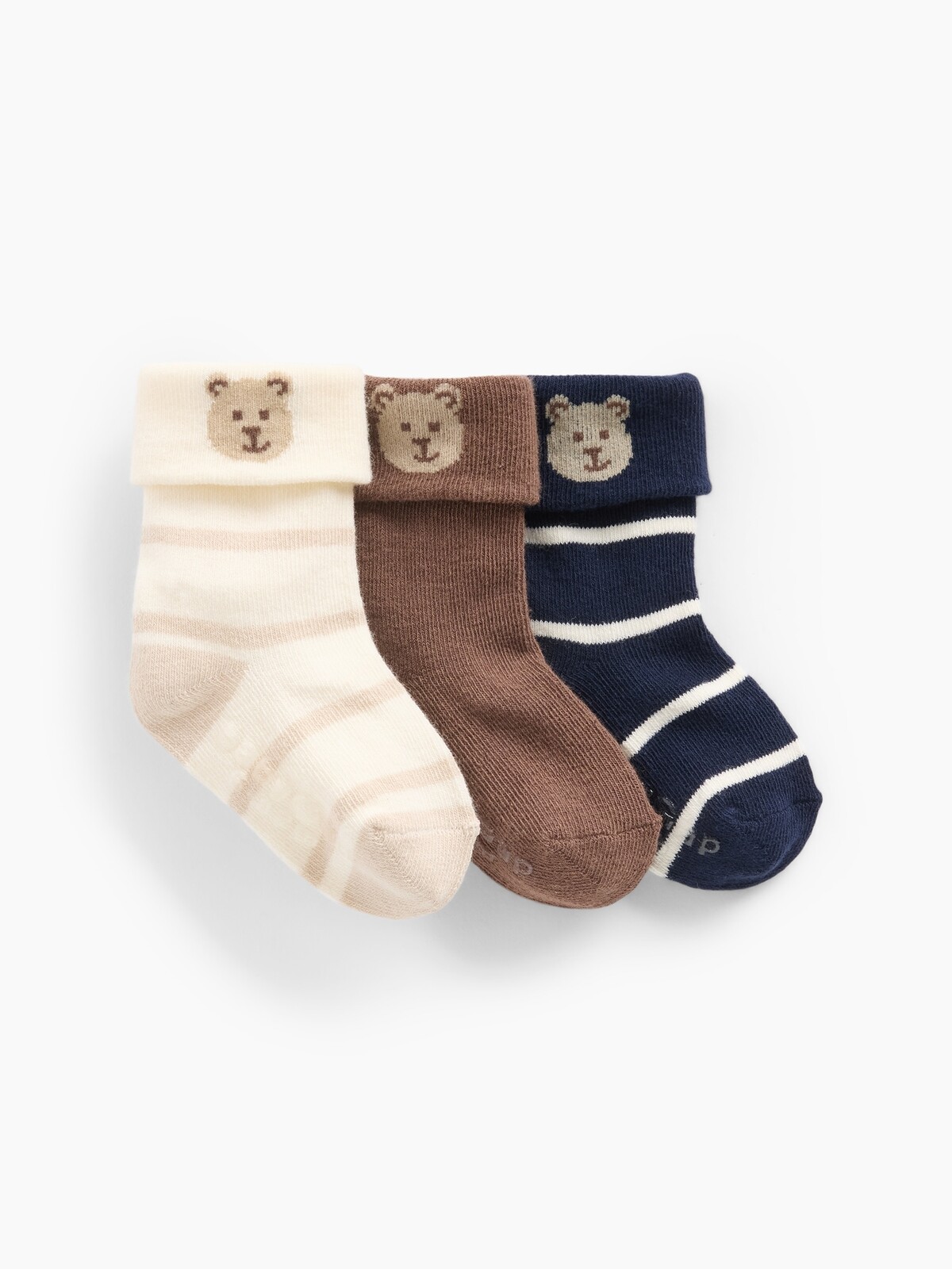 Detské ponožky GAP Brannan Bear 3 páry