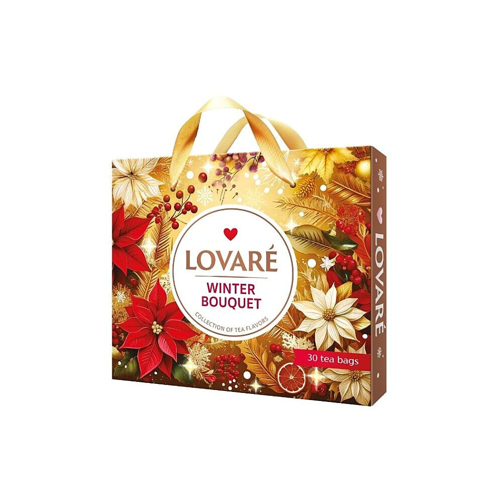 LOVARÉ Bouquet kolekcia čajov 30 vrecúšok