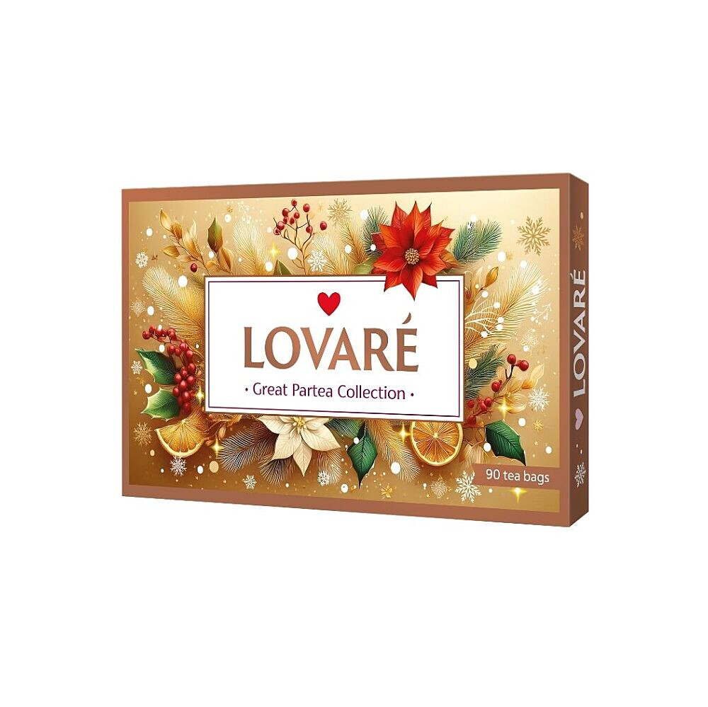 LOVARÉ Great partea kolekcia čajov 90 vrecúšok