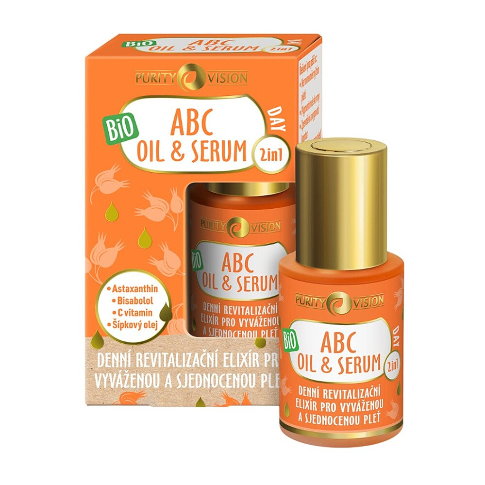 PURITY VISION ABC denný oil & sérum 2in1 BIO 30 ml