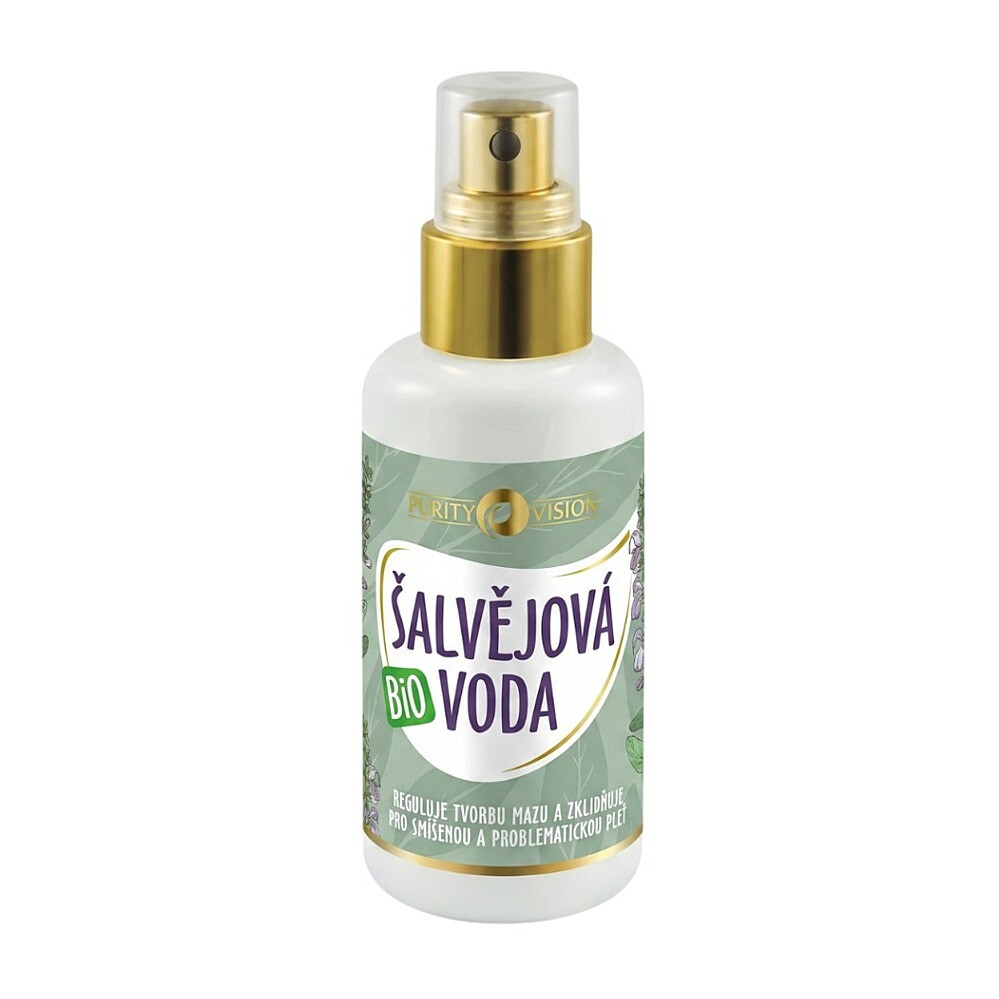 PURITY VISION Bio Šalviová voda 100 ml