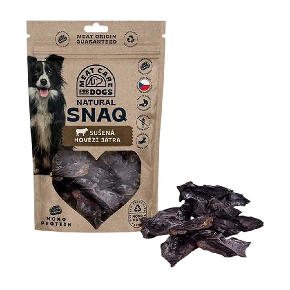 MEAT CARE FOR PETS Natural Snaq Hovädzia pečeň sušená 100 g