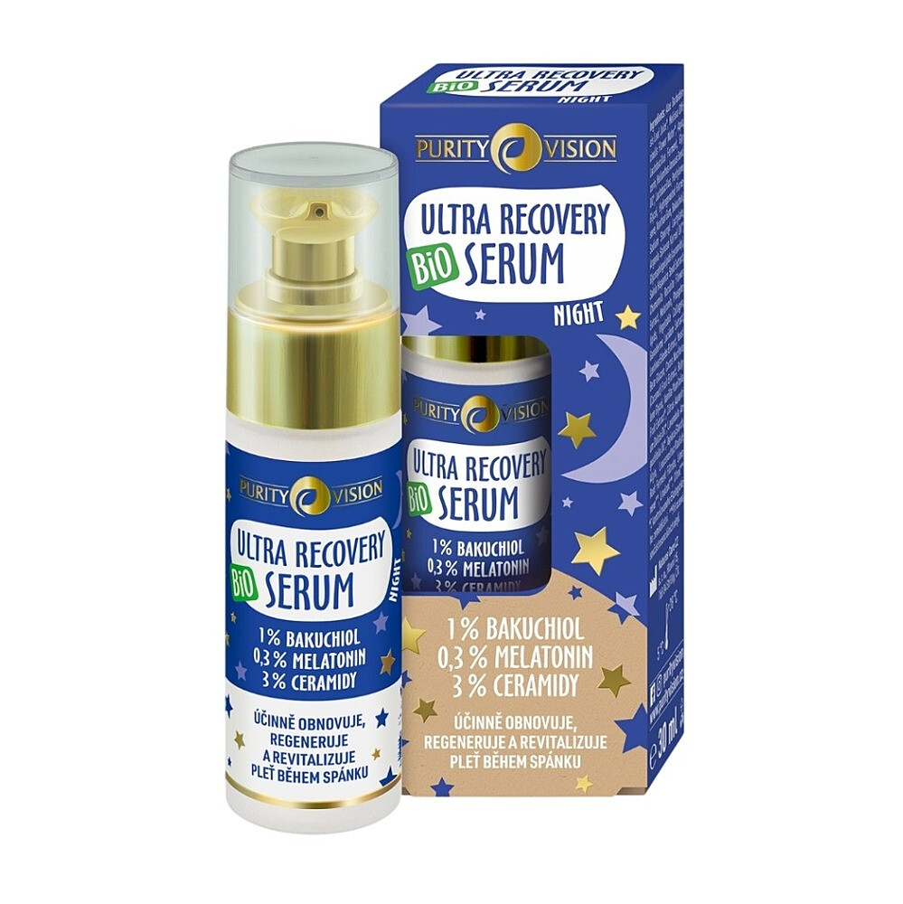 PURITY VISION Bio Ultra recovery nočné sérum 30 ml