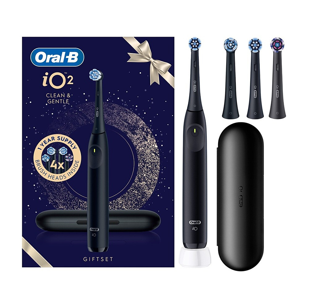 ORAL-B Elektrická zubná kefka iO 2 + 4 náhradná hlavica + puzdro