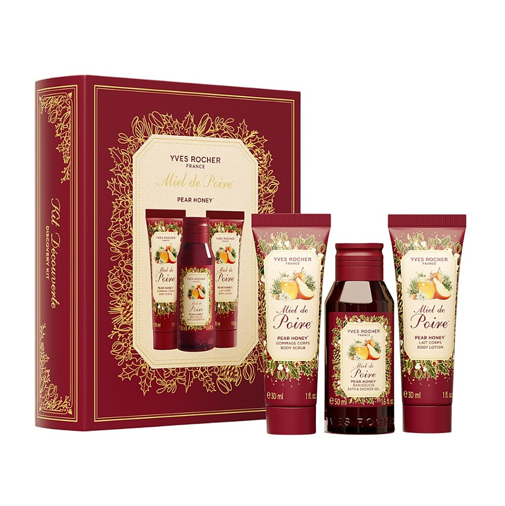 YVES ROCHER Medová hruška Darčekové balenie 3 kusy