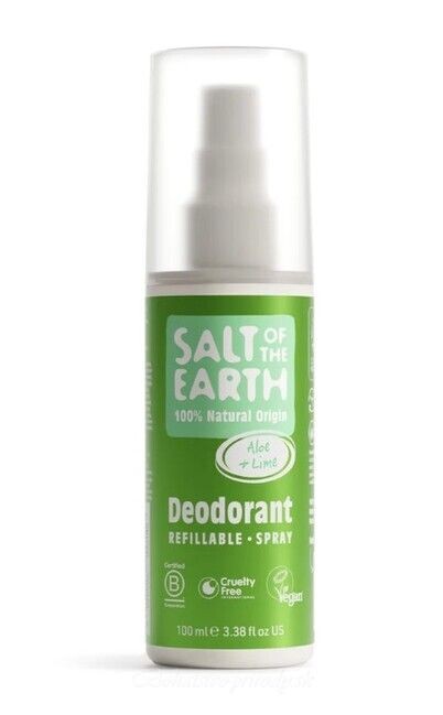 Prírodný kryštálový deodorant - Aloe a Limetka - sprej 100ml