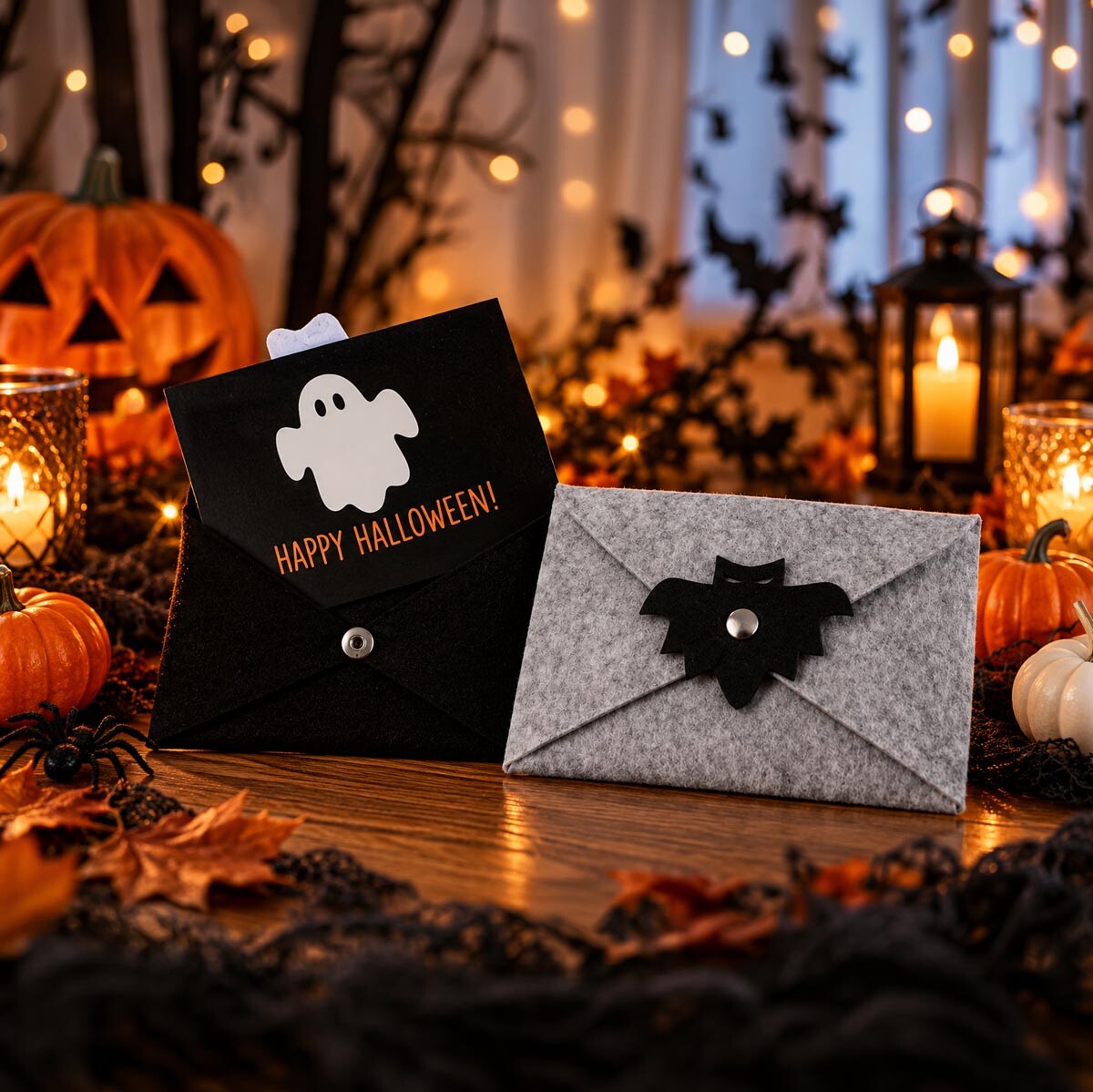 Darčekové obálky na Halloween, sada 2 ks