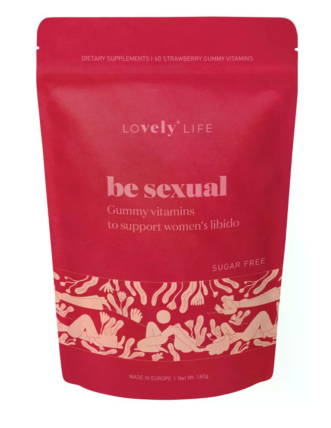 be sexual™ gumené vitamíny pre ženy, 60 ks