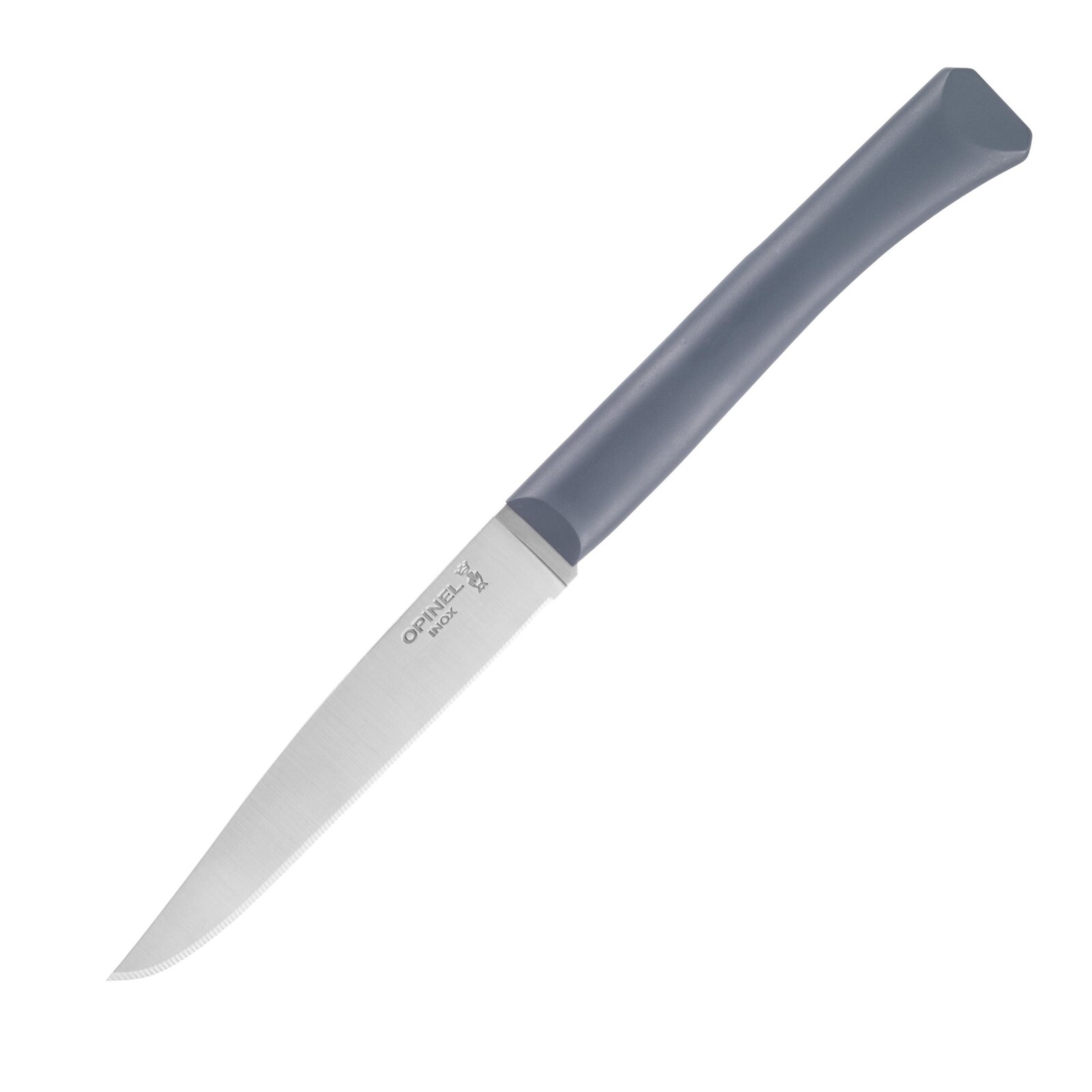 Jedálenský nôž BON APPÉTIT + 11 cm, šedá, plast, Opinel