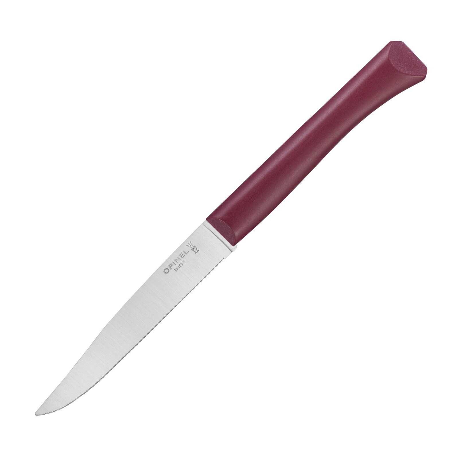 Jedálenský nôž BON APPÉTIT + 11 cm, granátová, plast, Opinel