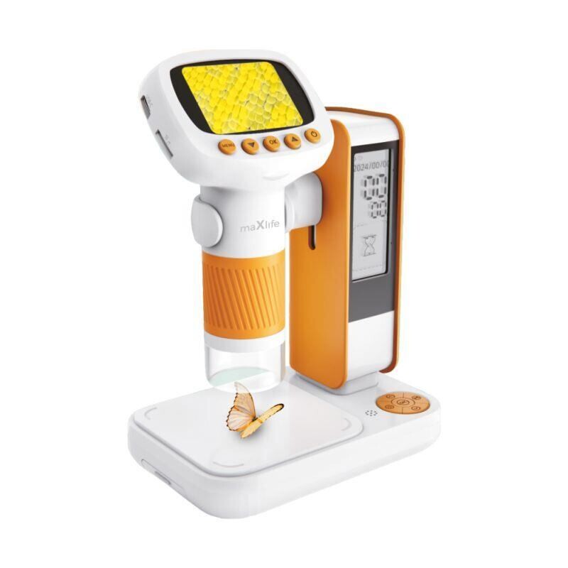 Maxlife Detský mikroskop MXDM-200 oranžový