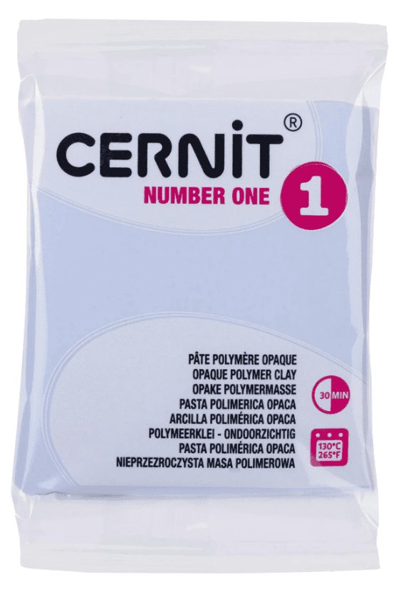 CERNIT NO1 - Modelovacia hmota na výrobu šperkov a dekorácií 56259C - pastel blue, 56 g