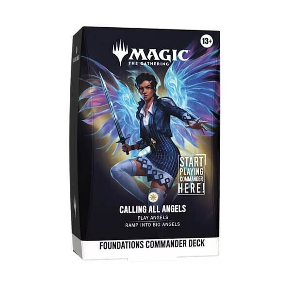 Wizards of the Coast Magic: The Gathering Foundations Commander Deck - Calling All Angels