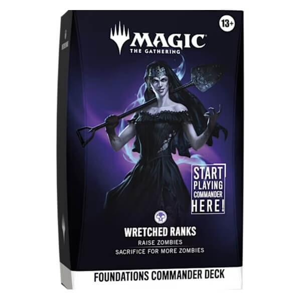 Wizards of the Coast Magic: The Gathering Foundations Commander Deck - Wretched Ranks