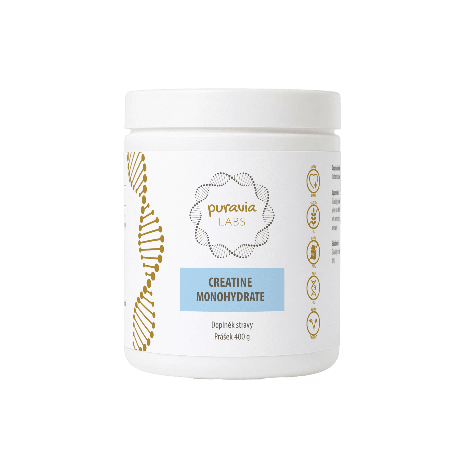 PURAVIA LABS Kreatín monohydrát 400 g