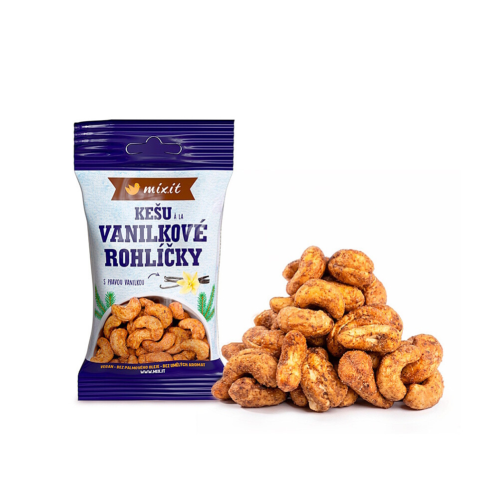 MIXIT Kešu á la vanilkové rožky 60 g