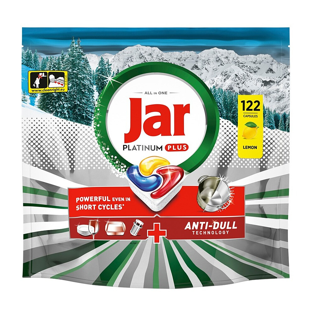 JAR Tablety do umývačky Platinum Plus Winter LIM 122 kusov