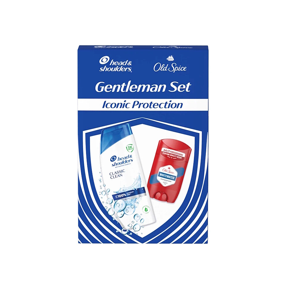 HEAD&SHOULDERS Vianočná kazeta šampón 400 ml + tuhý dezodorant 50 ml