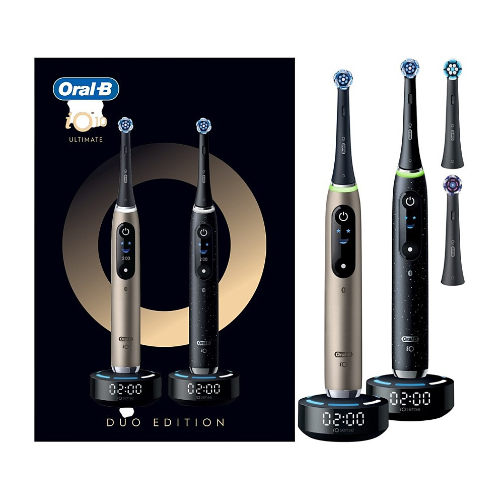 ORAL-B Elektrická zubná kefka series iO 10 black&gold duo