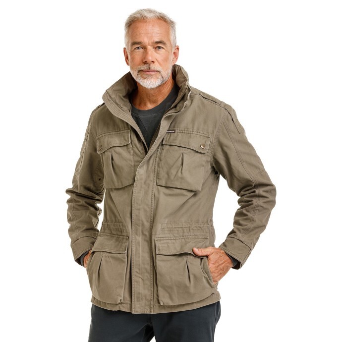 Bushman Pánska prechodová bunda Wolf II, khaki M