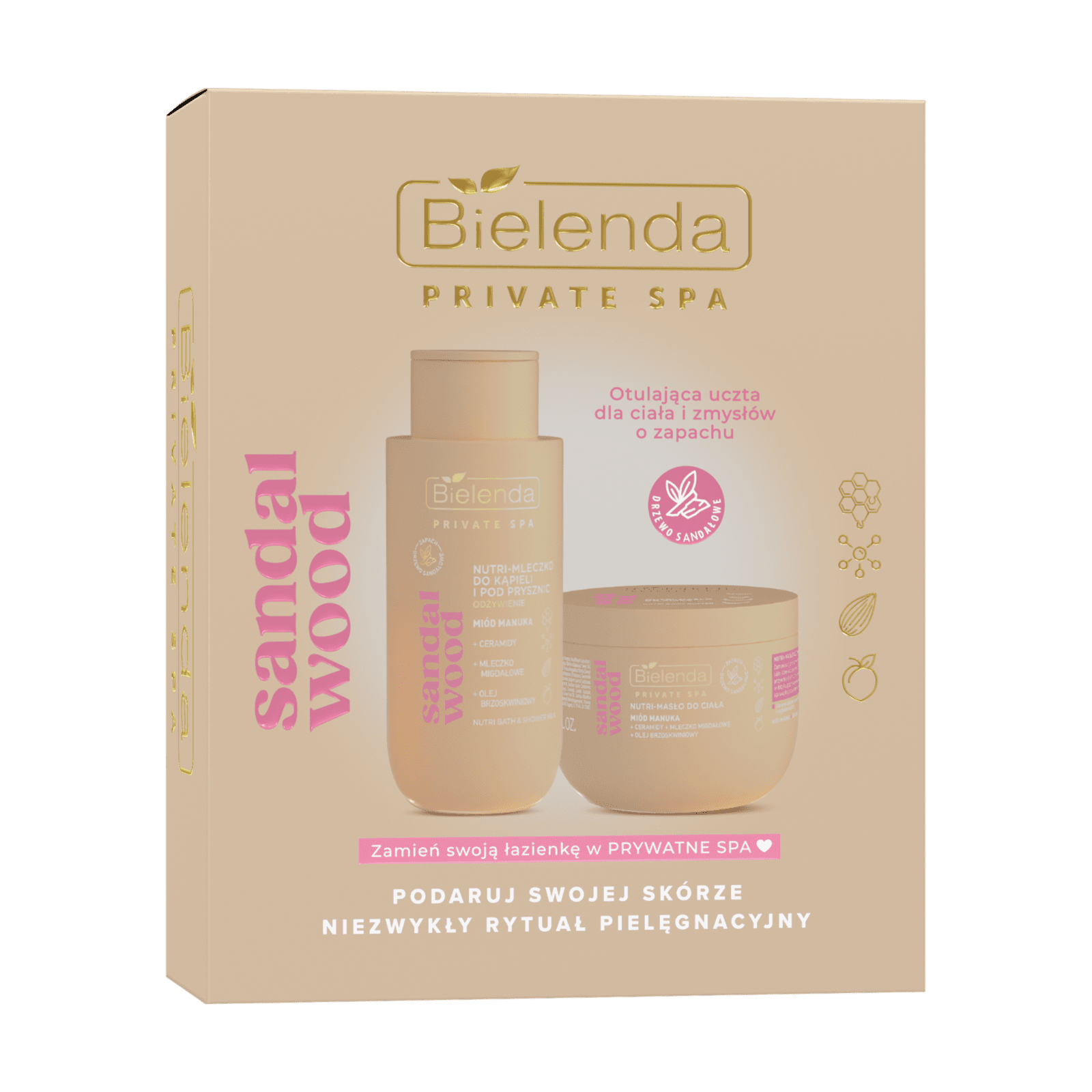BIELENDA Private Spa Sandal Wood darčekový set