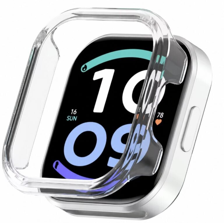 Ochranný rámček pre Xiaomi Redmi Watch 6 Active - Transparentný