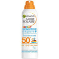 Opaľovacie krémy Garnier  Dry Mist Kids Anti-Sand SPF 50+ Sensitive Expert+