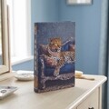 Košíky, škatule Signes Grimalt  Šperkovnica Kniha Leopard S Perlami