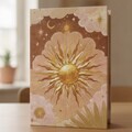 Košíky, škatule Signes Grimalt Škatule Kniha Zlaté Slnko Boho Set 2