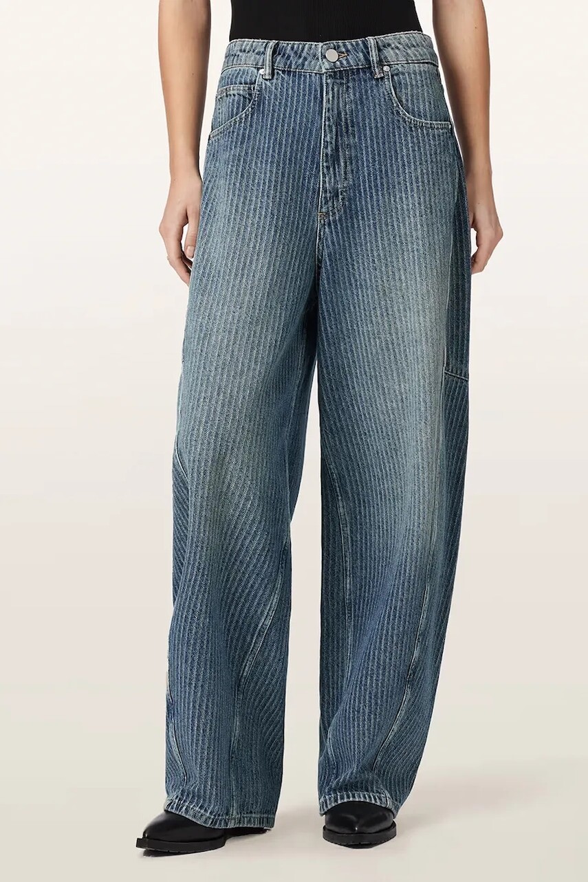 AllSaints  rifle barrel dámske CARTER STRIPE JEAN