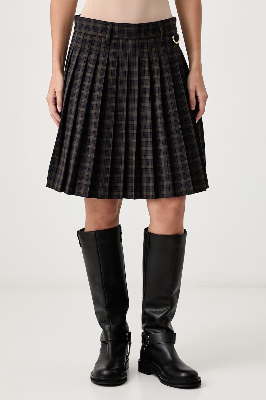 Barbour  skladaná sukňa Carville