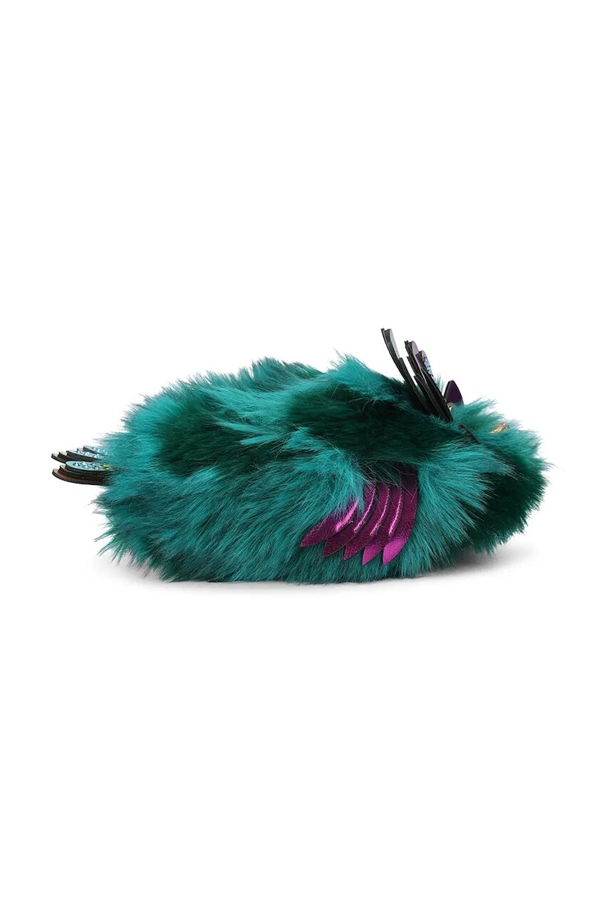 Kurt Geiger London papuče dámske Eagle Fluff Slipper