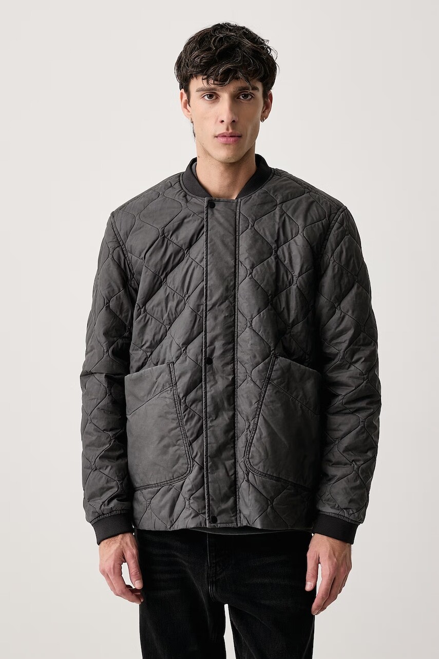 G-Star  bunda pánska LW Quilted pdd overdyed
