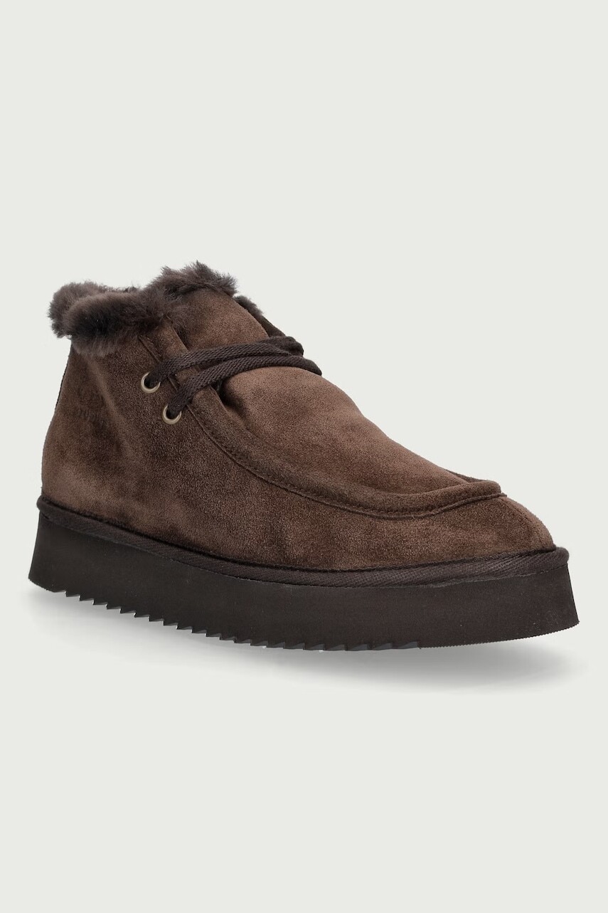Copenhagen suede teddy snehule dámske semišové